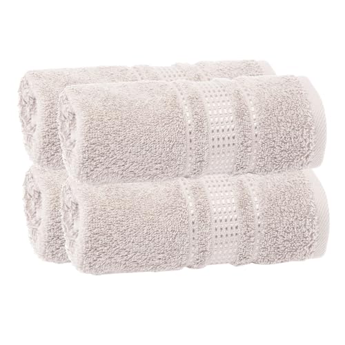 4 Pack 100% Turkish Cotton Fingertip Towels